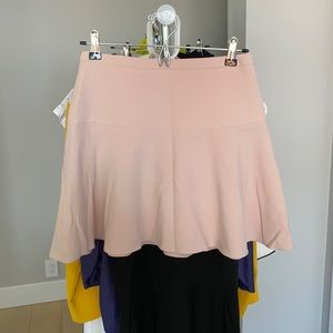 BCBG Nude pink mini skirt
